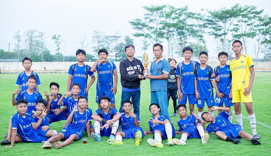 Tiga Santri MBS Assalam Kajen Hantarkan HW Kajen U13 Raih Juara 2 di Purwodadi Soccerfield