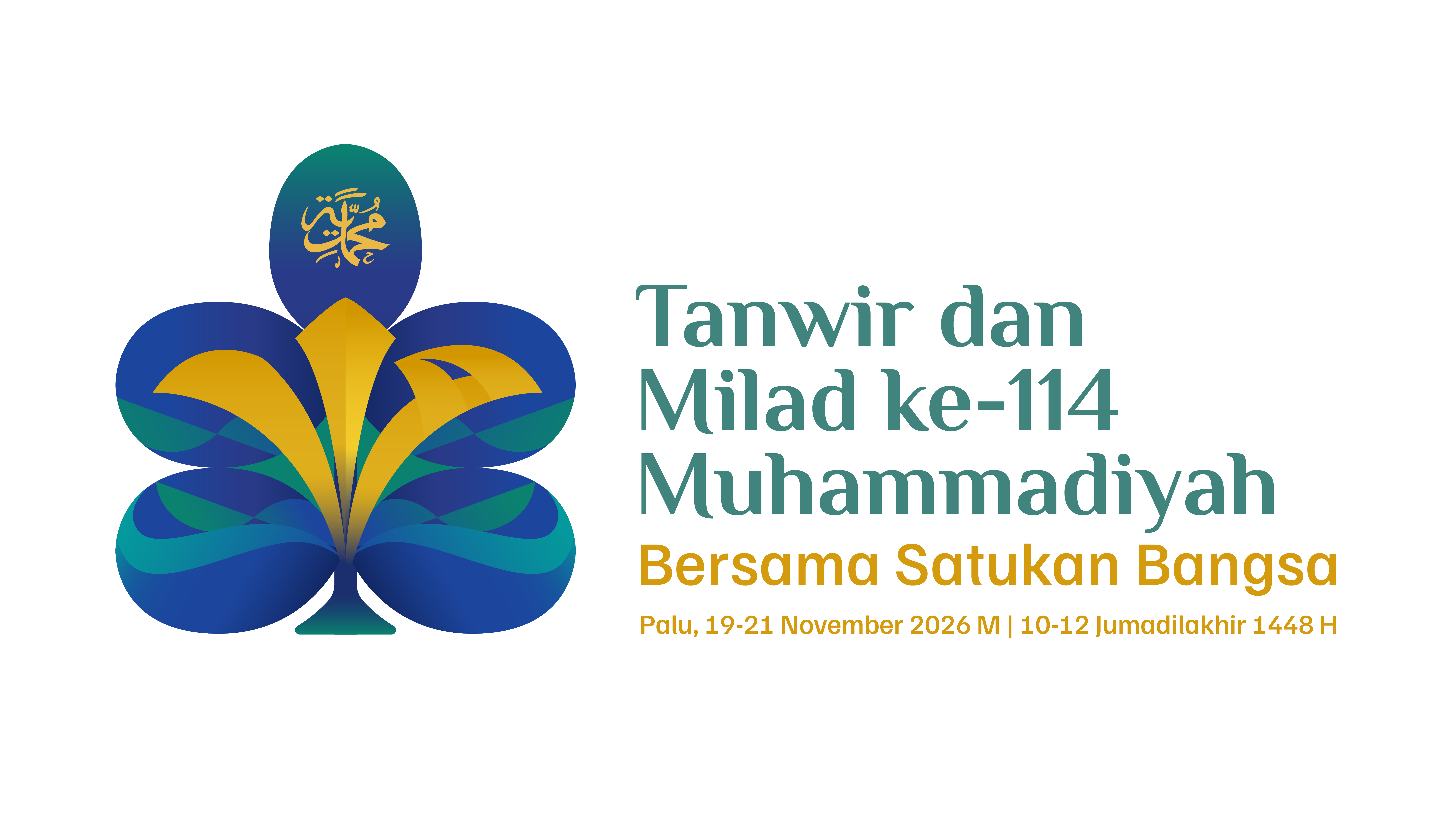 Mengenal Logo Tanwir dan Milad ke-114 Muhammadiyah