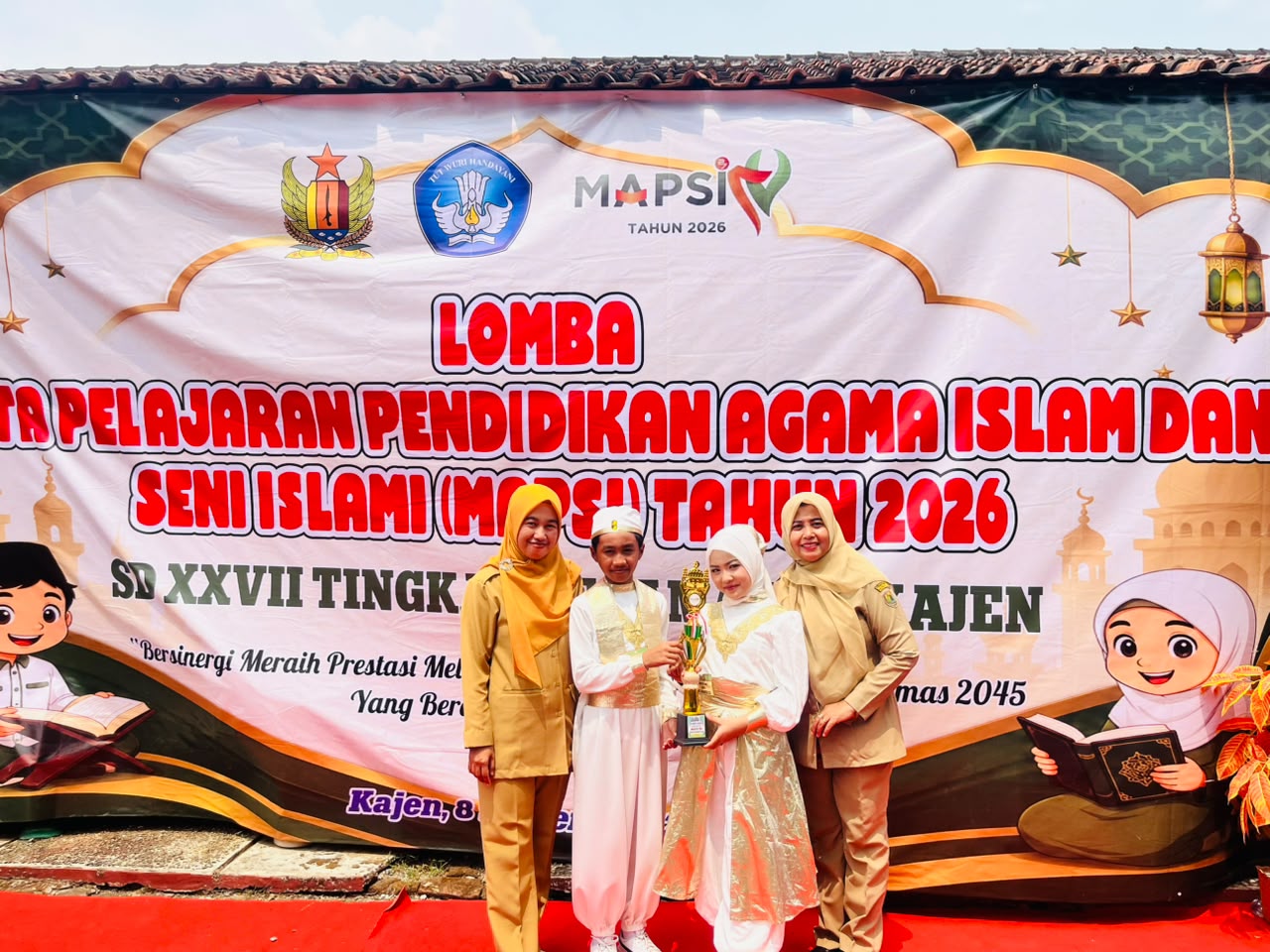 SD Muhammadiyah Kajen Sabet Juara Umum MAPSI ke-27, Boyong Piala dengan 11 Prestasi Gemilang